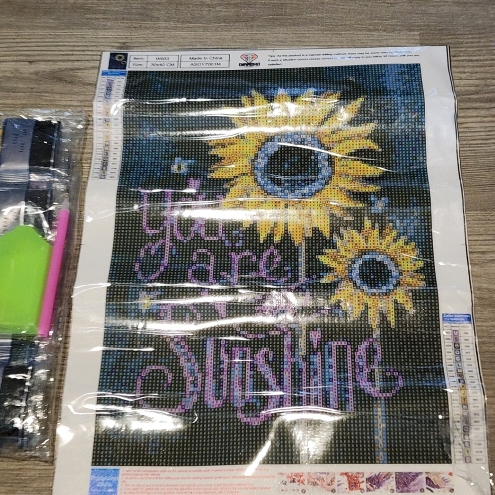 Diamond Painting Kit New You Are My Sunshine‎ Craft